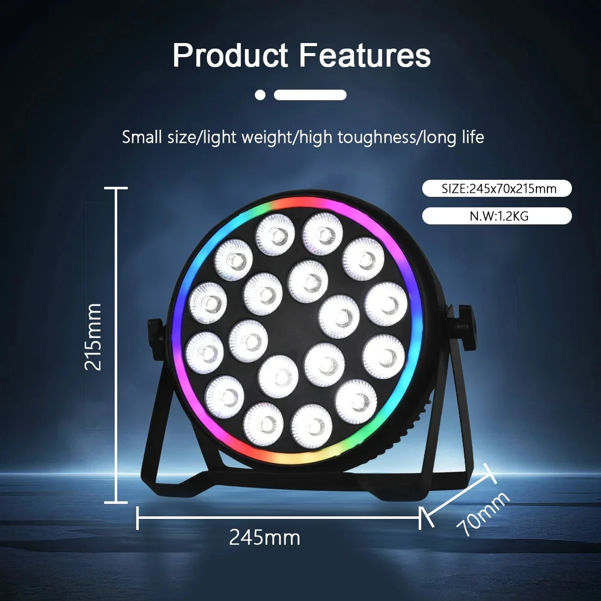 Event & Party Supply Photos - Luzes LED Par 4 em 1