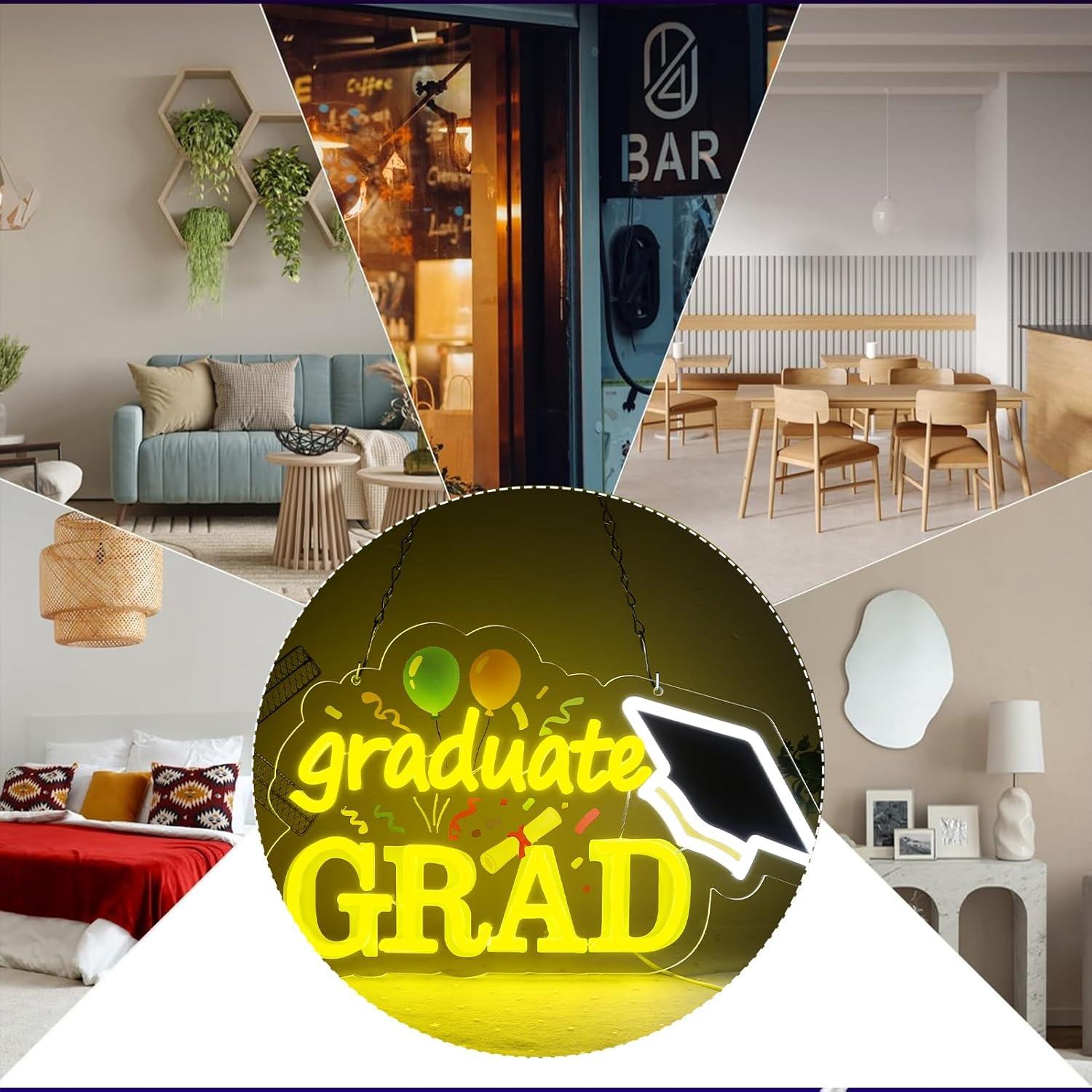 Letreiro de Néon Graduado com  - Neon Sign Party avaliação e preço