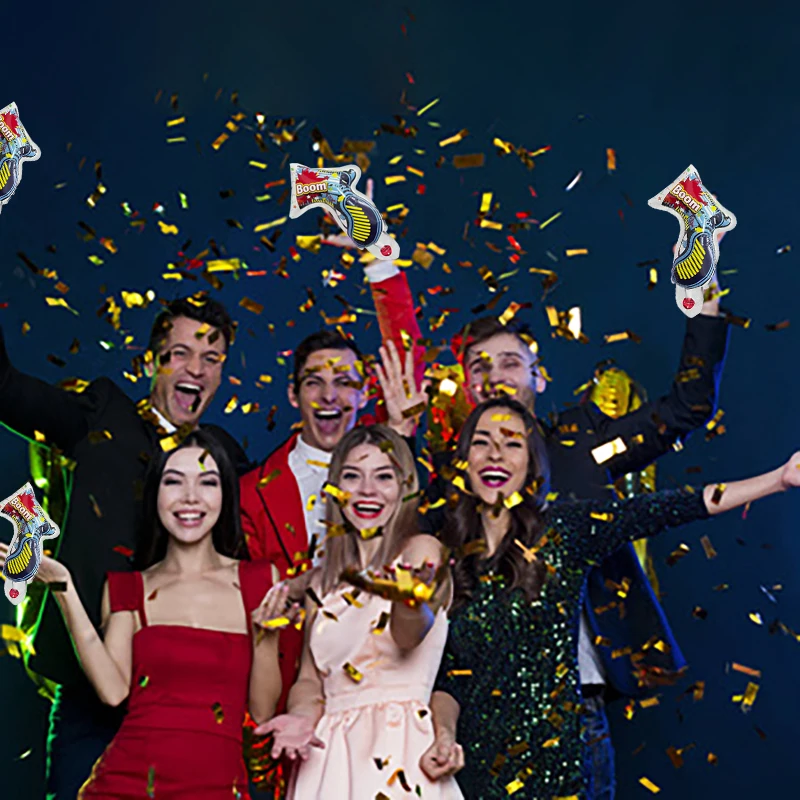 10 pces/20 pces criativo diver - Confetti Cannon Tube avaliação e preço