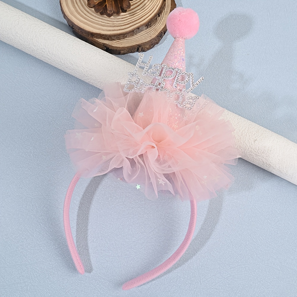 Tiara de cabelo com strass par - Party Hat Cone avaliação e preço