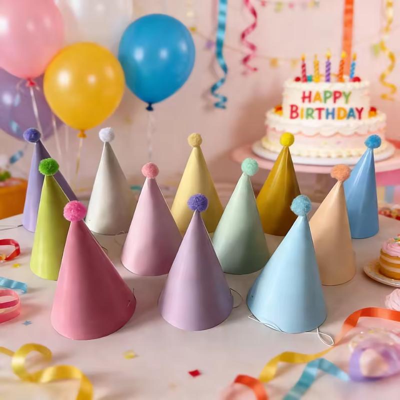 /HTF/10 Chapéus de festa de an - Party Hat Cone avaliação e preço