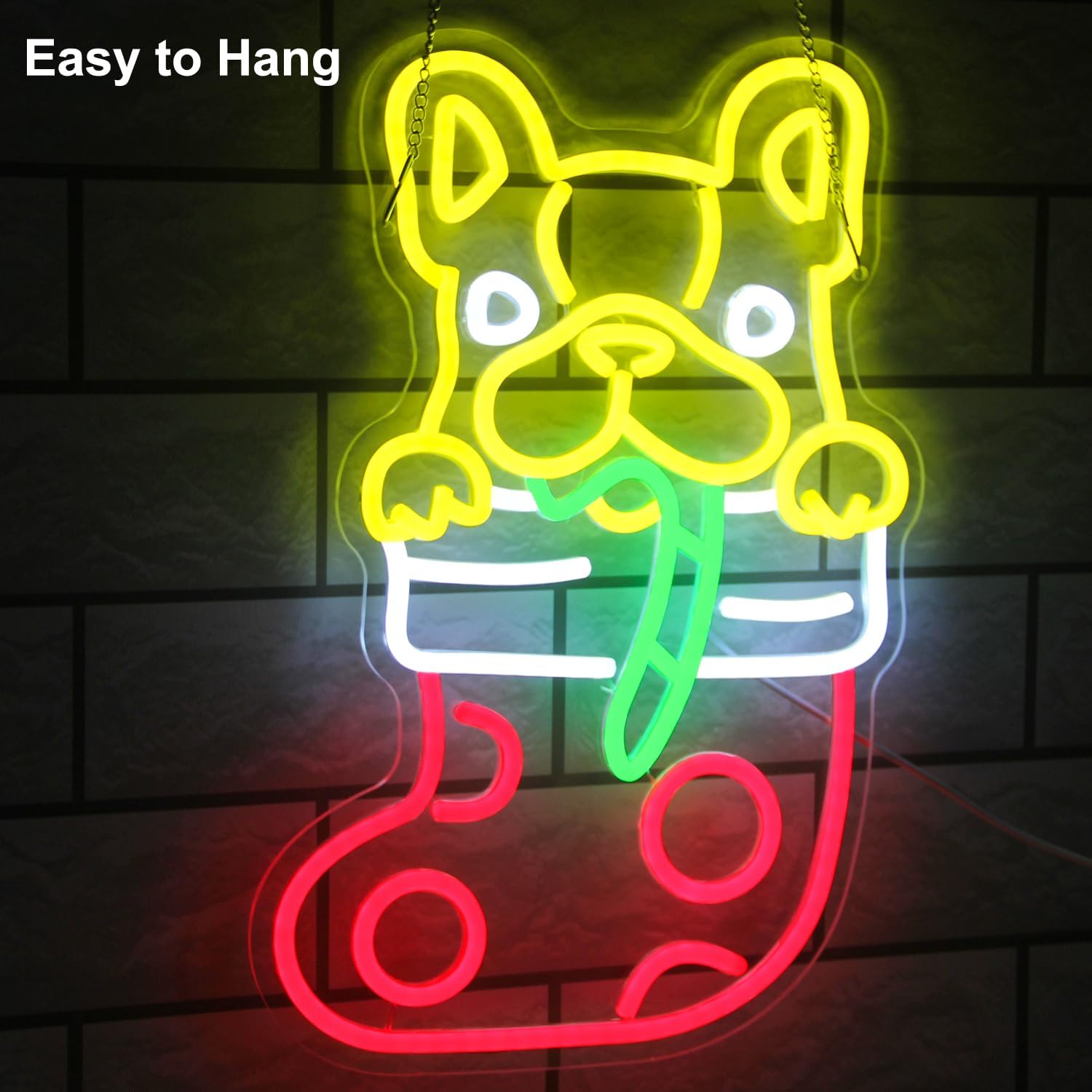Luminária de parede LED com de - Neon Sign Party avaliação e preço